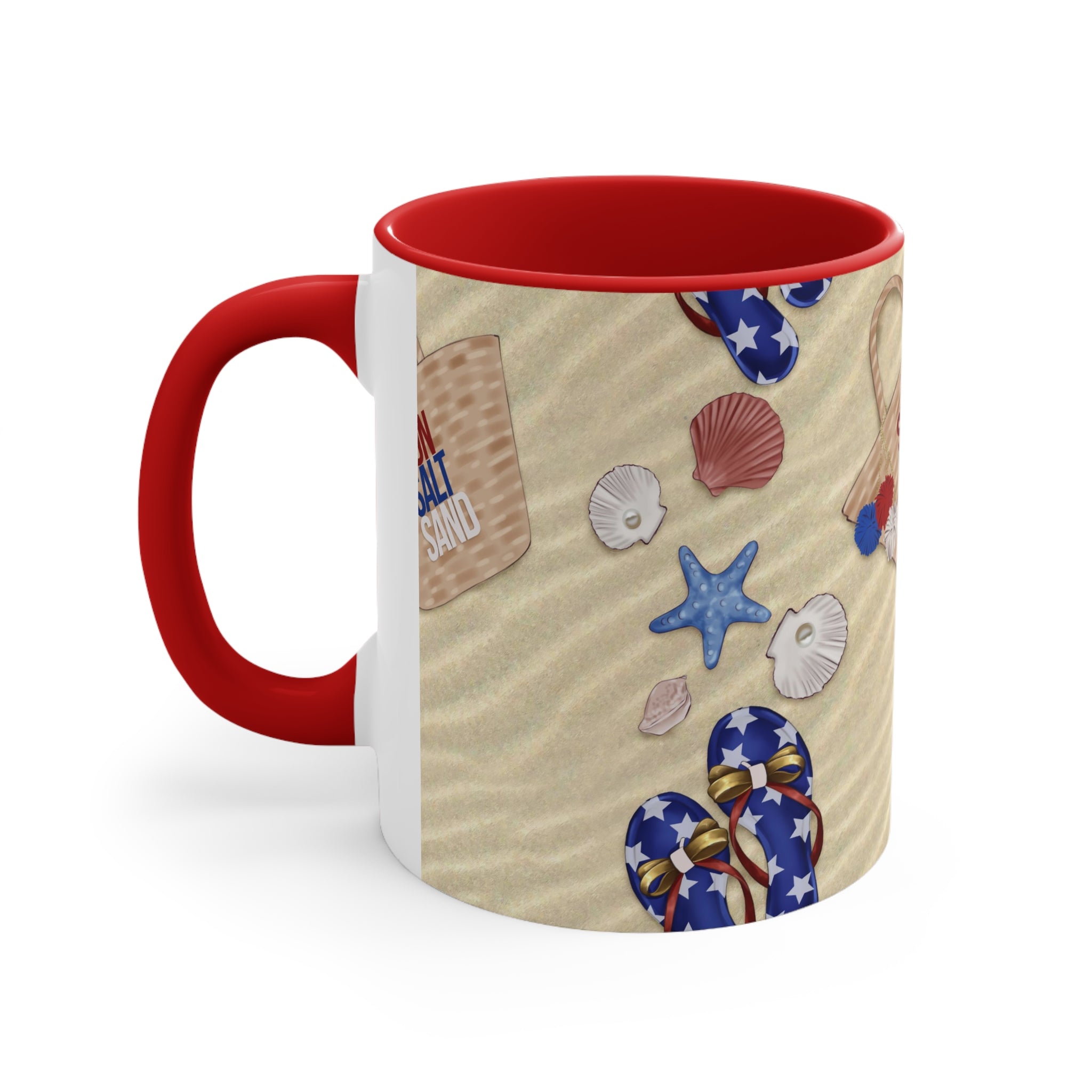 American Salt Sun Sand Accent Coffee Mug, 11oz