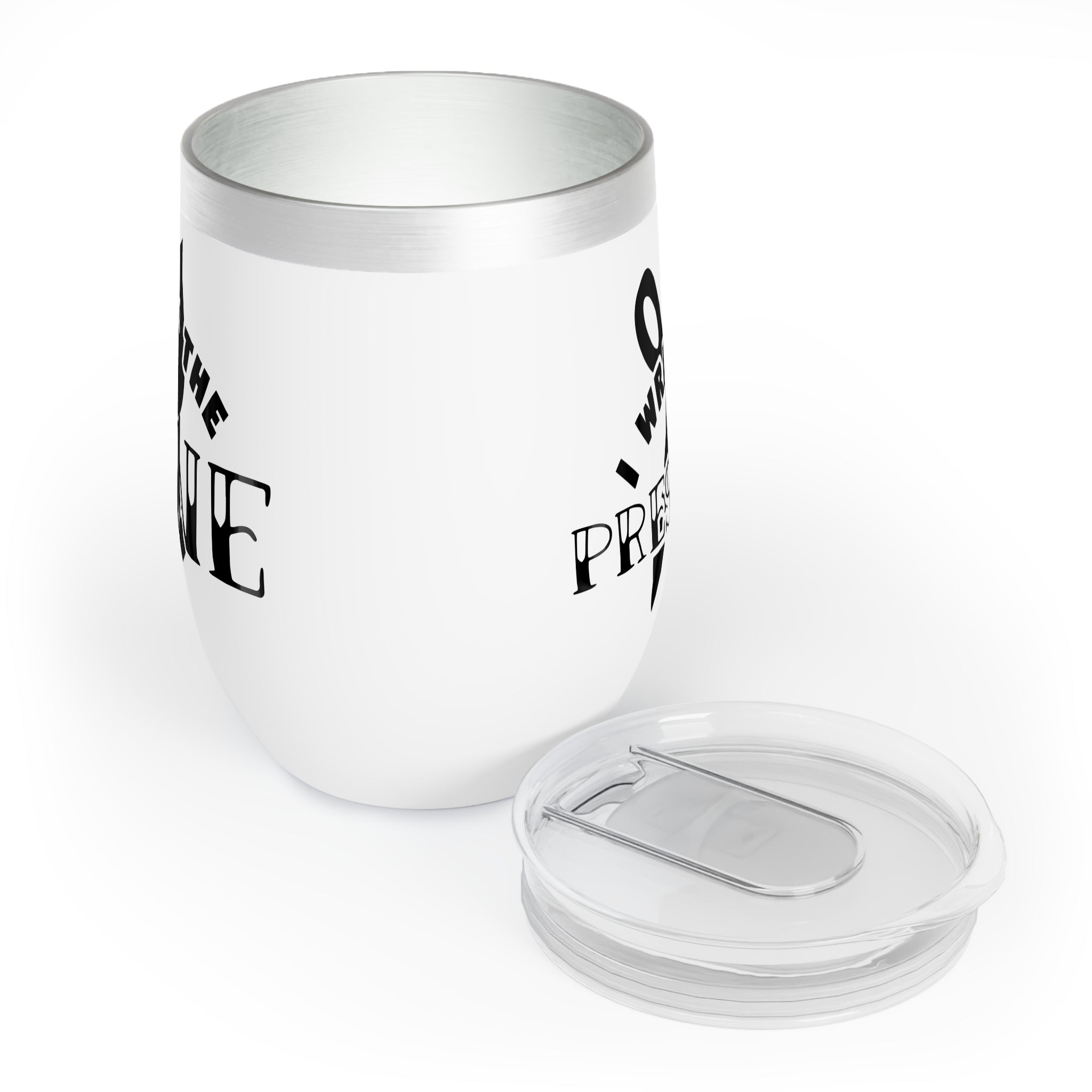 I Drink The Wine I Wrap The Presents Chill Wine Tumbler