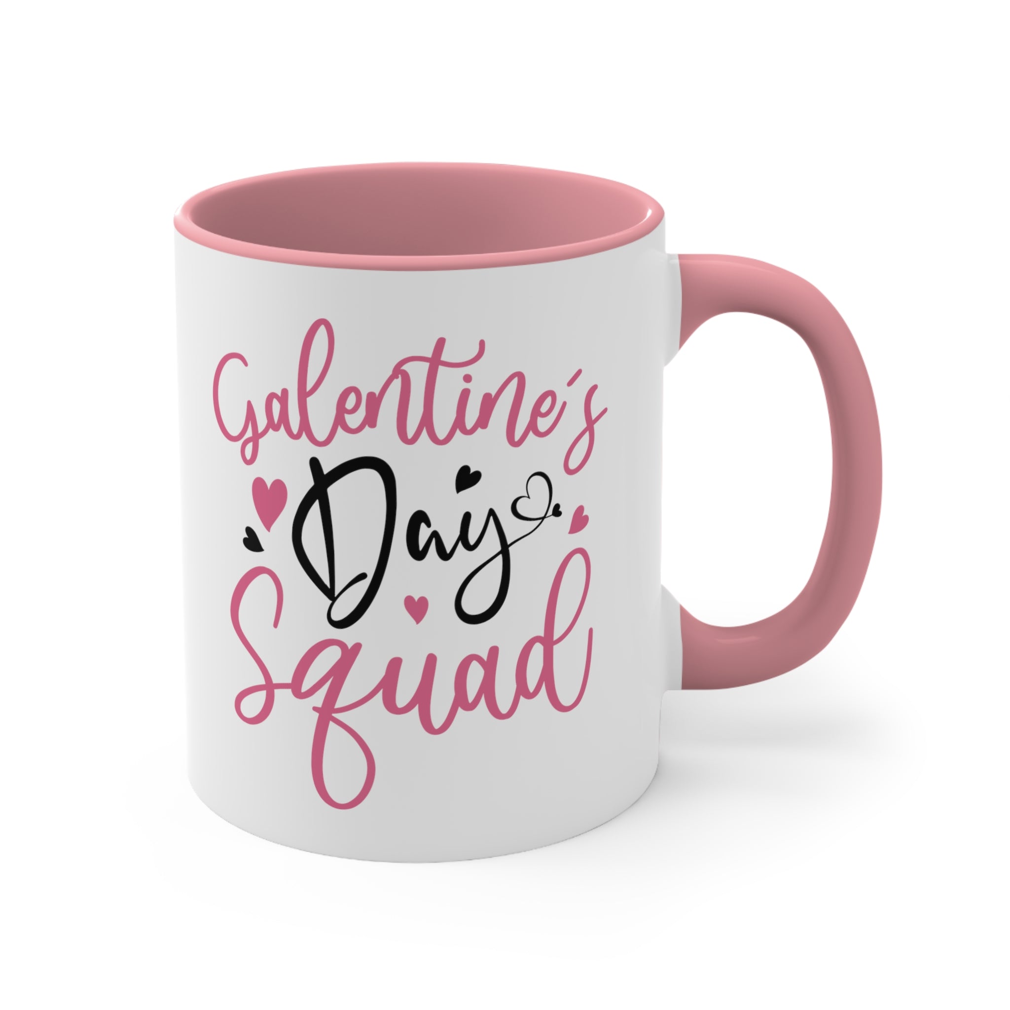 Galentine's Day Squad Accent Coffee Mug, 11oz