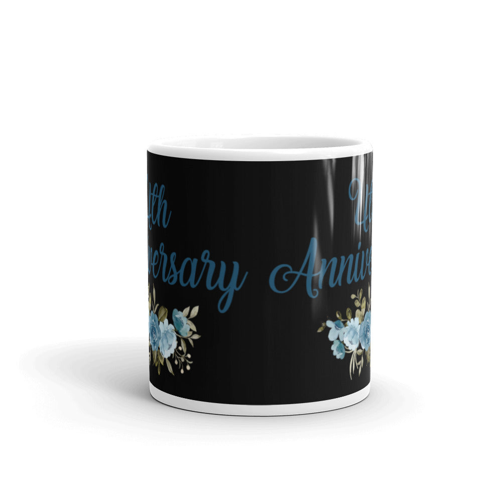 Elegant Anniversary Ceramic Mug