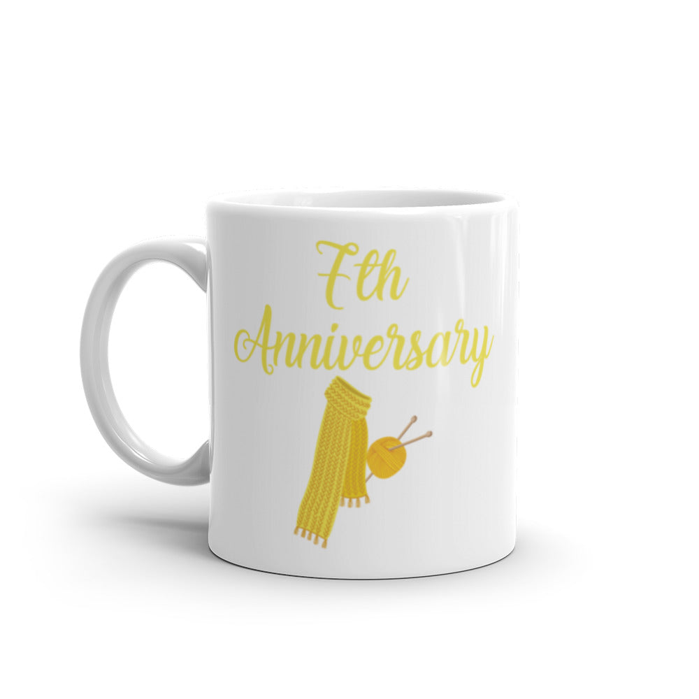 Classic Ceramic Anniversary Mug