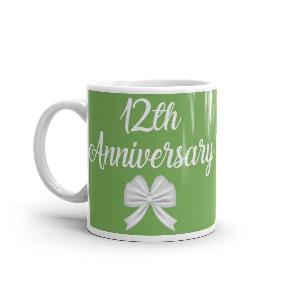 Vintage Ceramic Anniversary Mug