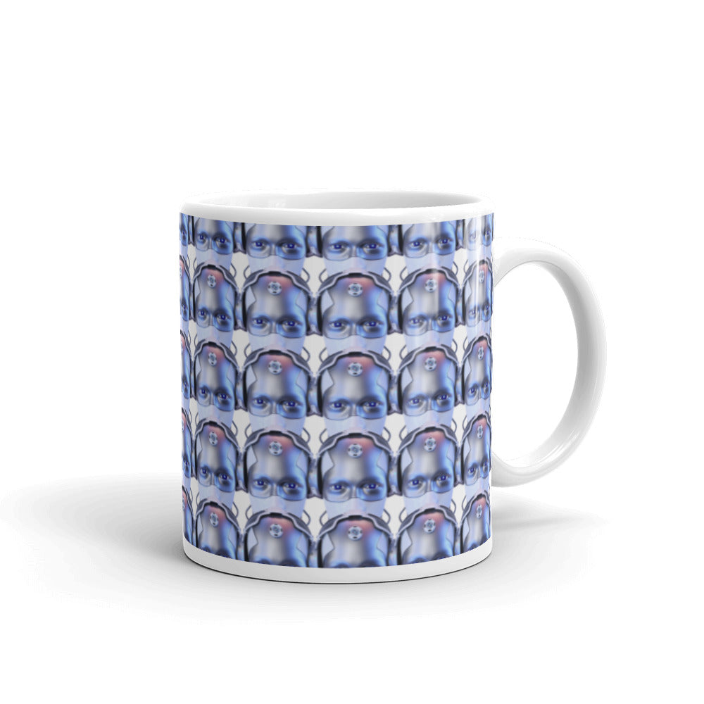 Premium Ceramic Mug with Futuristic Design