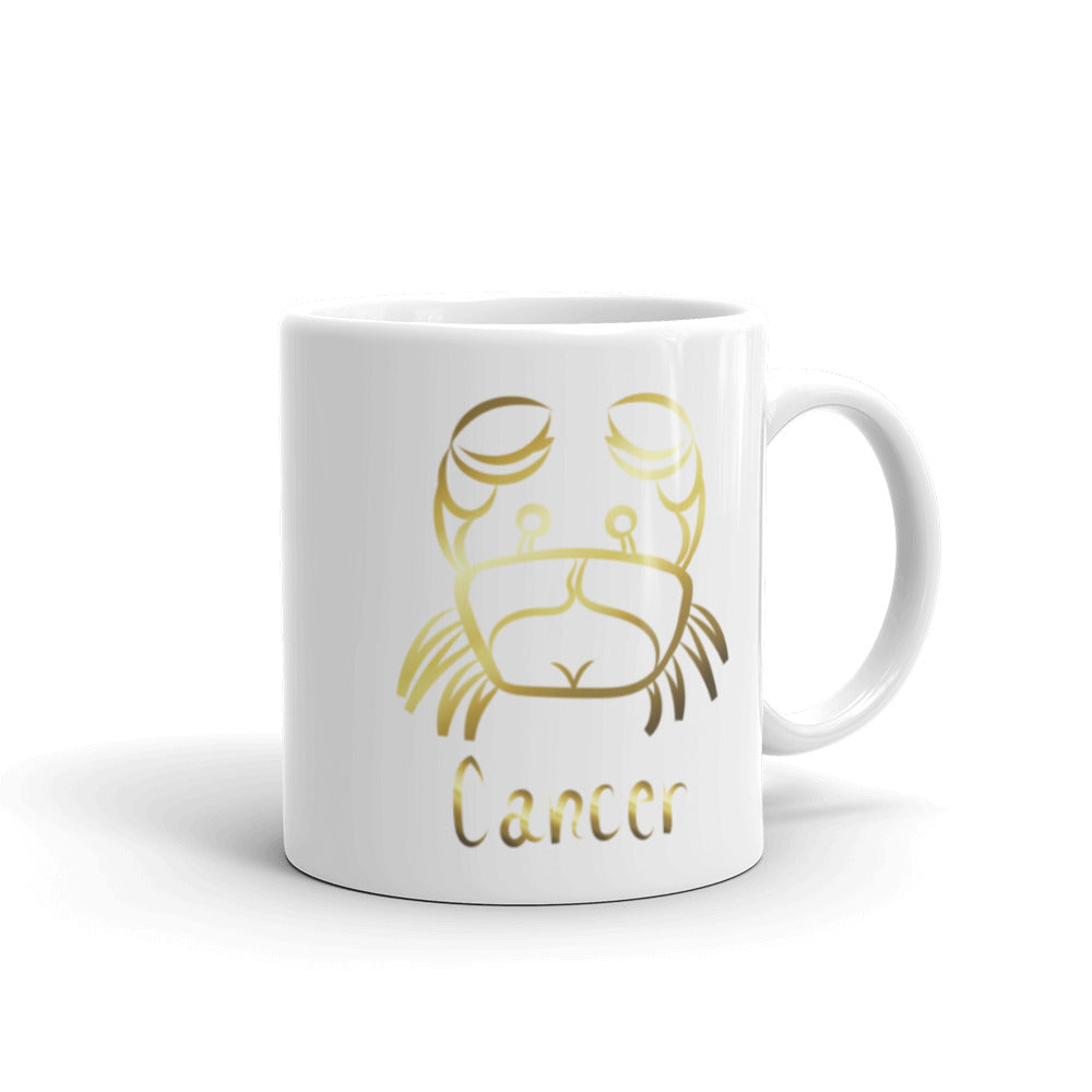 Modern Zodiac Themed Ceramic Mug