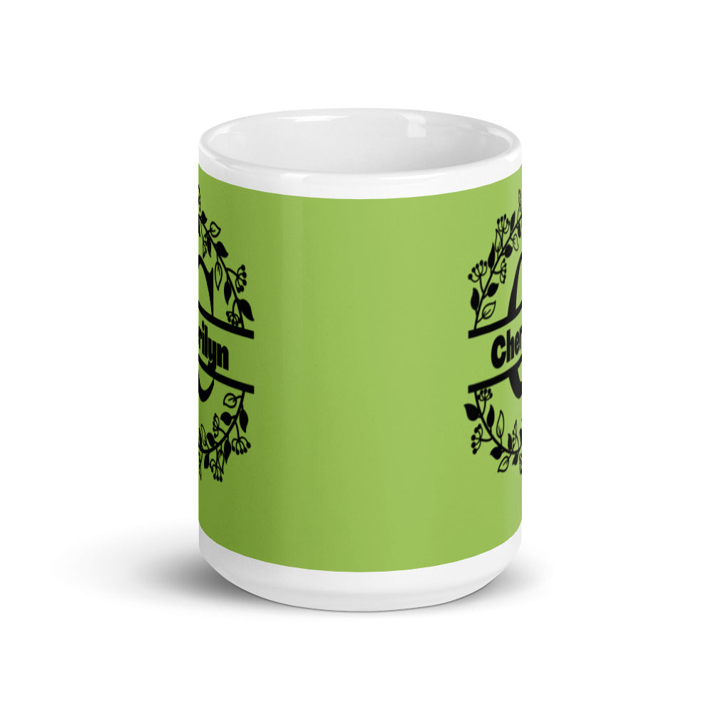 Sleek Personalized Ceramic Mug