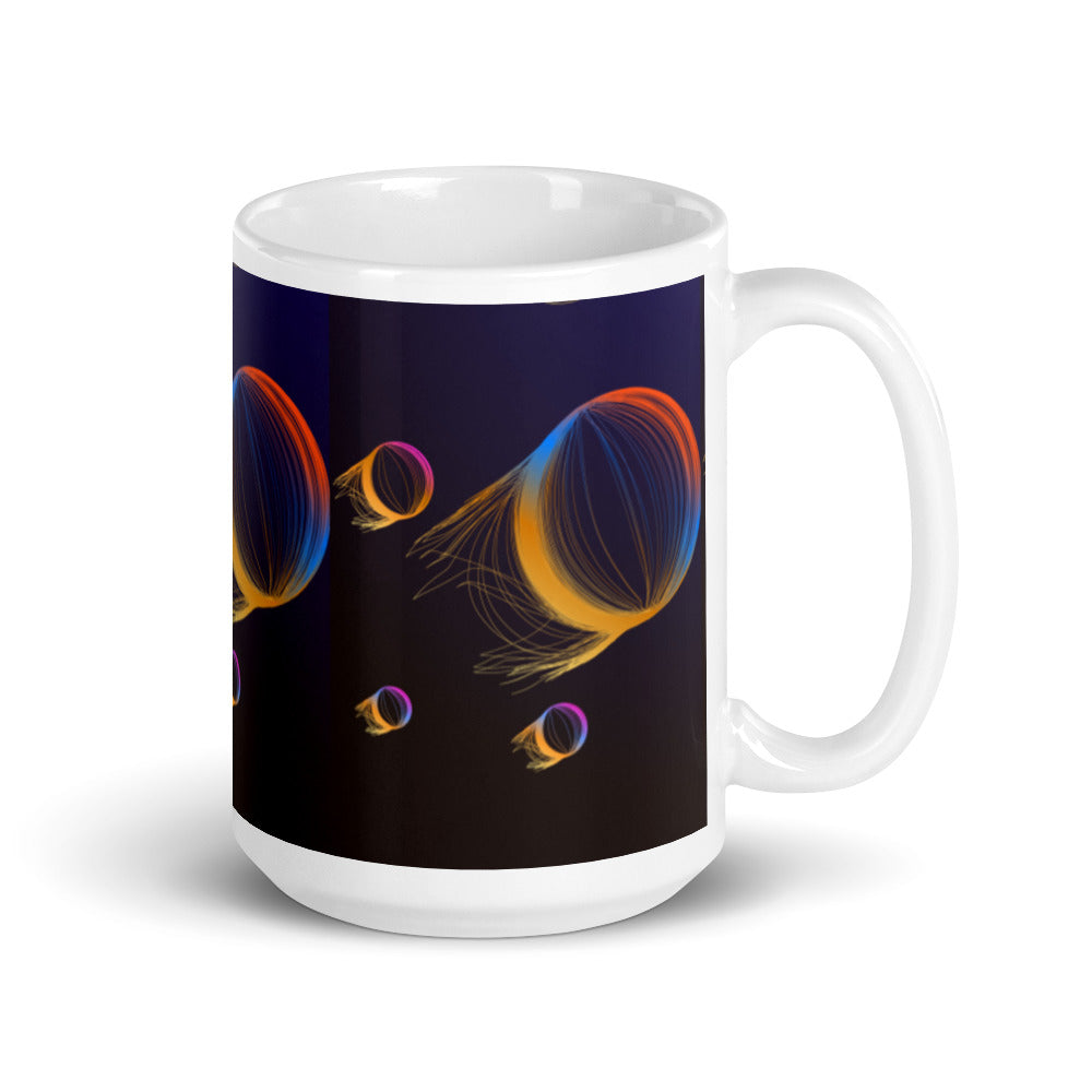 Premium Ceramic Mug with Abstract Design